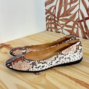 Naturalizer Vivienne Snake Flat ballet flats